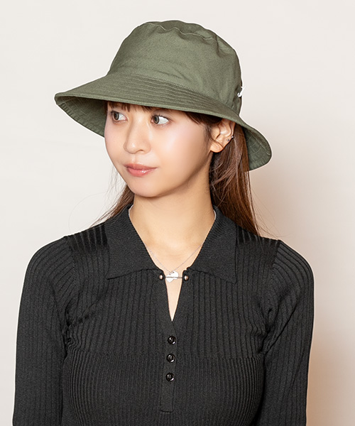 モデル頭囲：56cm 着用サイズ：ONESIZE