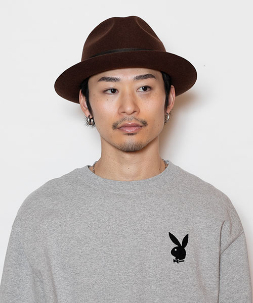 BROWN モデル頭囲：58.5cm 着用サイズ：61