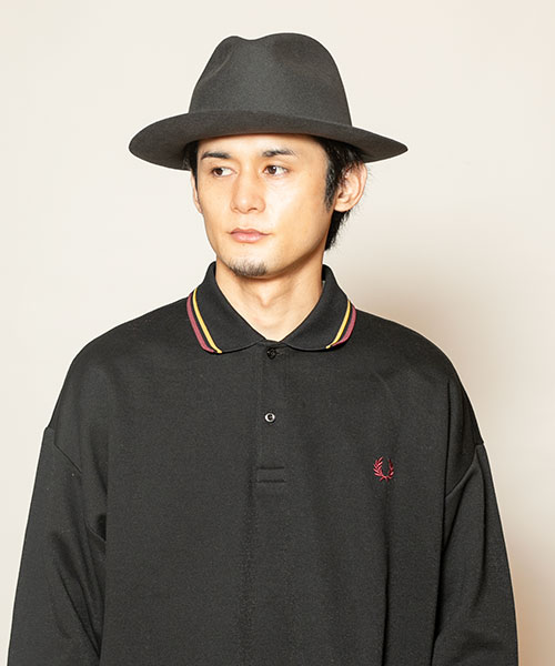 モデル頭囲：58cm 着用サイズ：59サイズ
