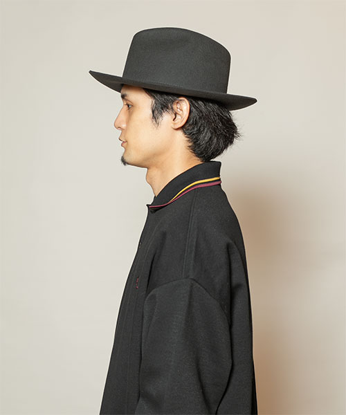 モデル頭囲：58cm 着用サイズ：59サイズ