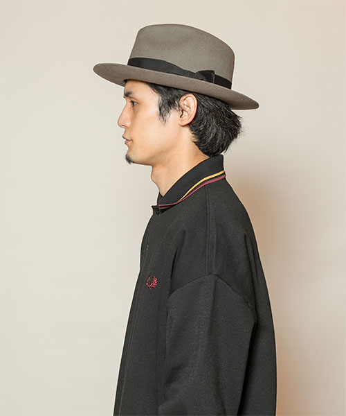 モデル頭囲：58cm 着用サイズ：59サイズ
