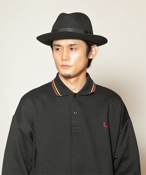 モデル頭囲：58cm 着用サイズ：59サイズ