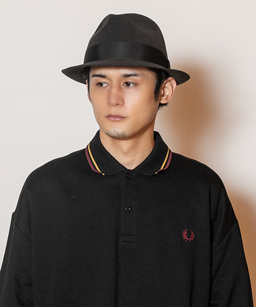 モデル頭囲：58cm 着用サイズ：60cm