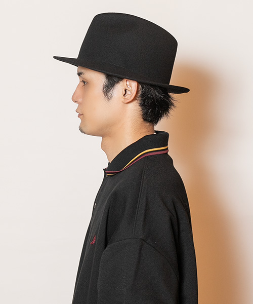 モデル頭囲：58cm 着用サイズ：60cm