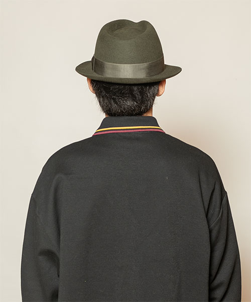 モデル頭囲：58cm 着用サイズ：59サイズ