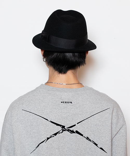 BLACK モデル頭囲：58.5cm 着用サイズ：58