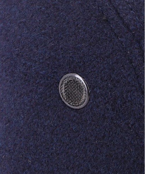 WOOL CAMP CAP NAVY ONESIZE