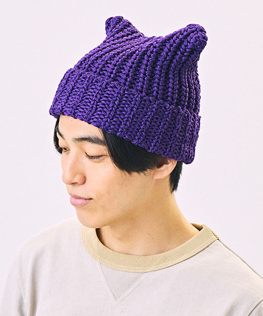 モデル頭囲：58cm 着用サイズ：ONESIZE