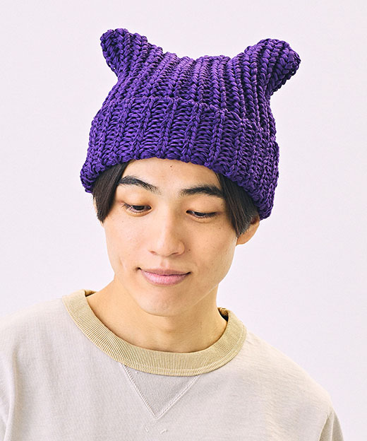 PURPLE　モデル頭囲：58cm