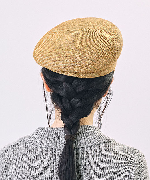 モデル頭囲：54cm 着用サイズ：ONESIZE