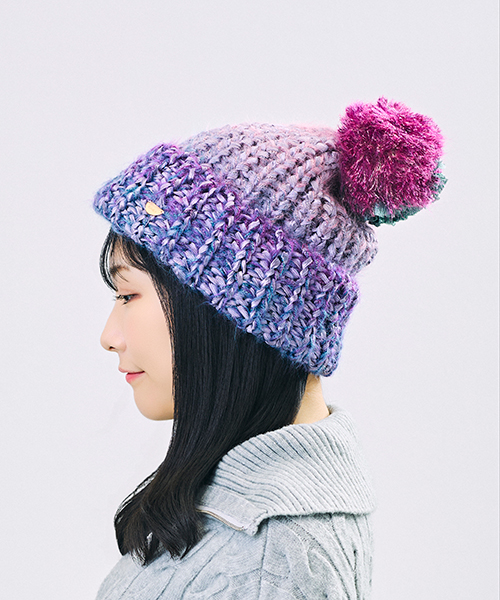 PURPLE モデル頭囲:55cm