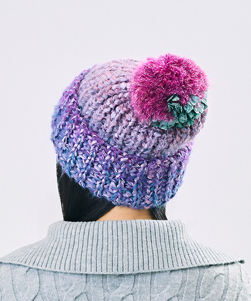 PURPLE モデル頭囲:55cm