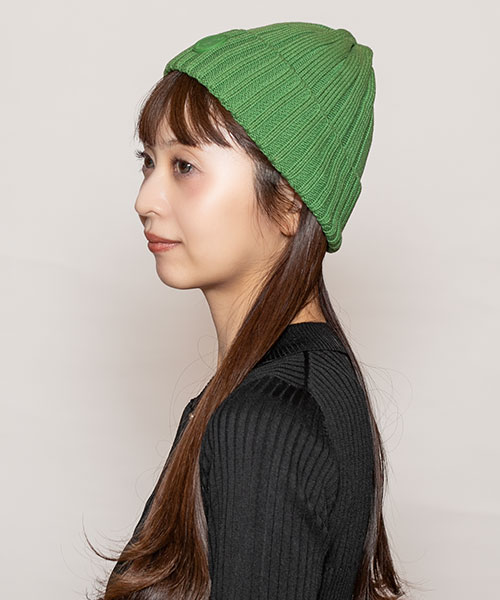 モデル頭囲：56cm 着用サイズ：ONESIZE