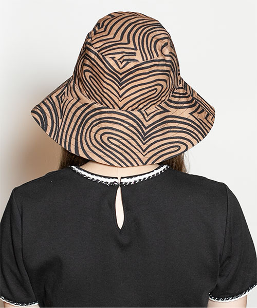 モデル頭囲：56cm 着用サイズ：ONESIZE