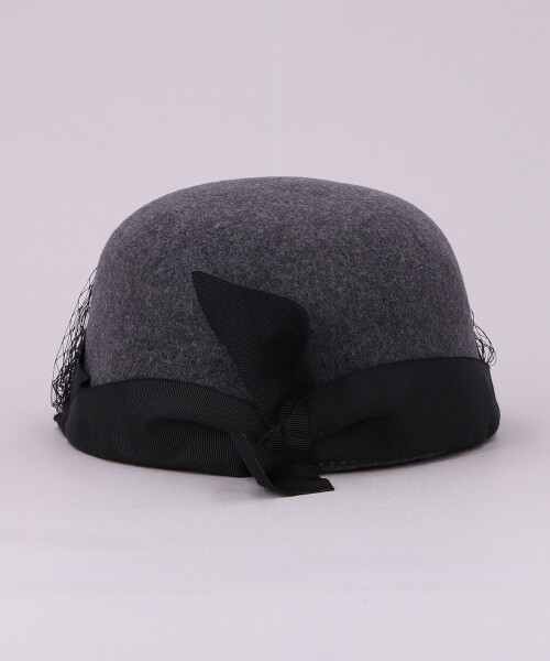 CAP WITH TULLE BROWN ONESIZE