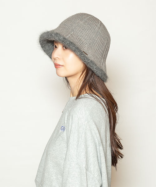 モデル頭囲：56cm 着用サイズ：ONESIZE