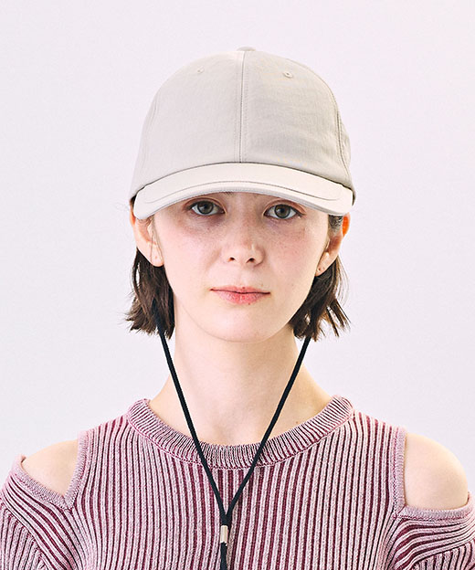 モデル頭囲：52cm 着用サイズ：ONESIZE