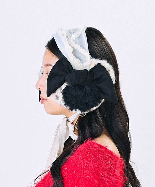 モデル頭囲：54cm 着用サイズ：ONESIZE