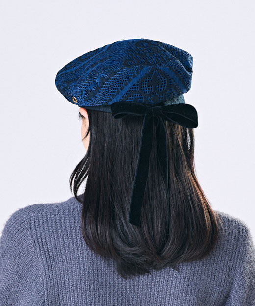 モデル頭囲：56cm 着用サイズ：ONESIZE