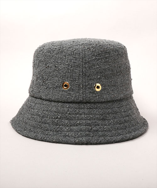 TWEED HAT 6 PINK ONESIZE