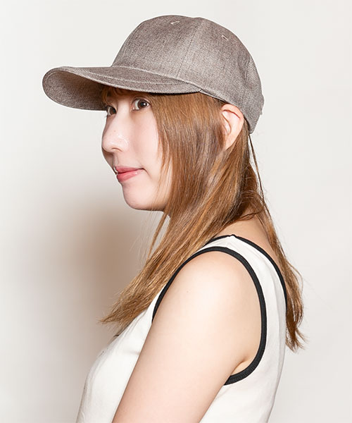 モデル頭囲：56cm 着用サイズ：ONESIZE