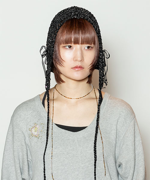 BLACK モデル頭囲：55cm