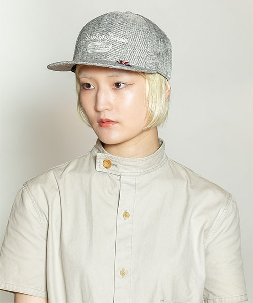 モデル頭囲：55cm 着用サイズ：ONESIZE