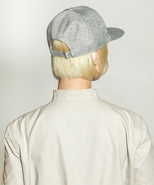 モデル頭囲：55cm 着用サイズ：ONESIZE