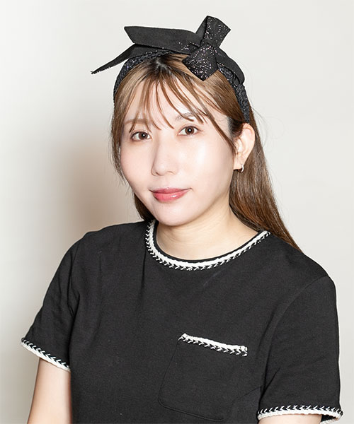 モデル頭囲：56cm 着用サイズ：ONESIZE
