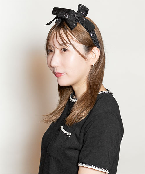 モデル頭囲：56cm 着用サイズ：ONESIZE