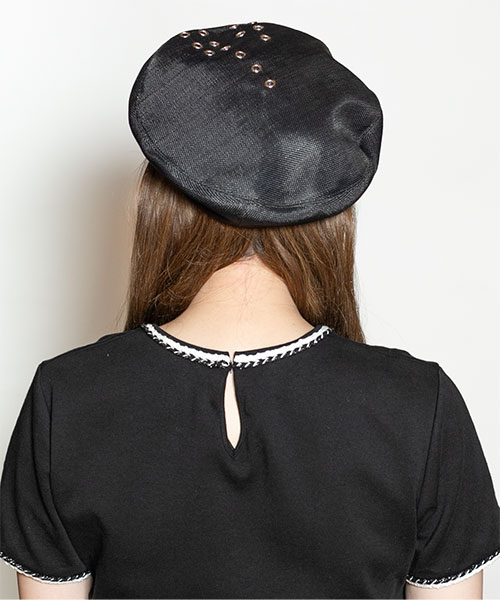 モデル頭囲：56cm 着用サイズ：ONESIZE