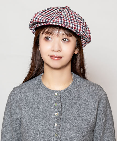 モデル頭囲：56cm 着用サイズ：ONESIZE