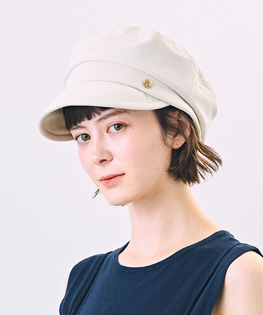 モデル頭囲：52cm 着用サイズ：ONESIZE