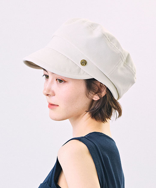 モデル頭囲：52cm 着用サイズ：ONESIZE