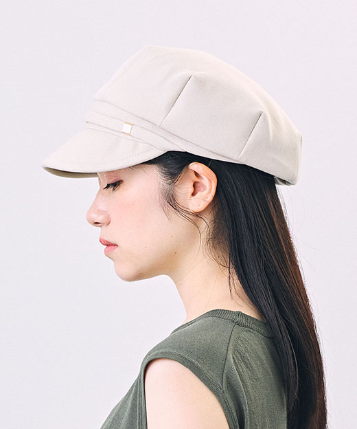 モデル頭囲：54cm 着用サイズ：ONESIZE