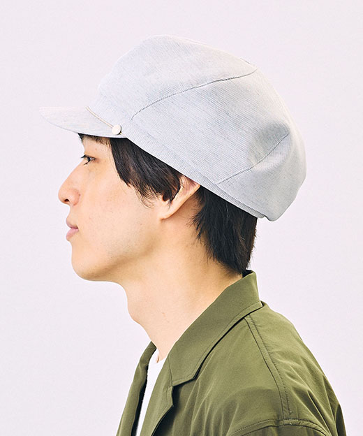 モデル頭囲：58cm 着用サイズ：ONESIZE