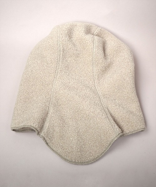BOA PILE HOOD LIGHT BEIGE ONESIZE