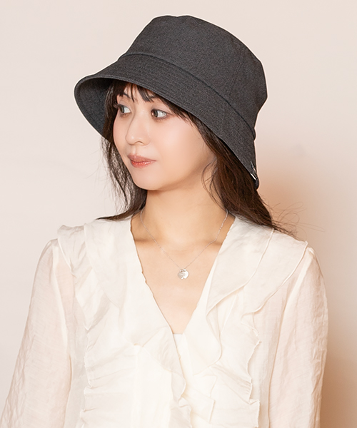 モデル頭囲：56cm 着用サイズ：Mサイズ