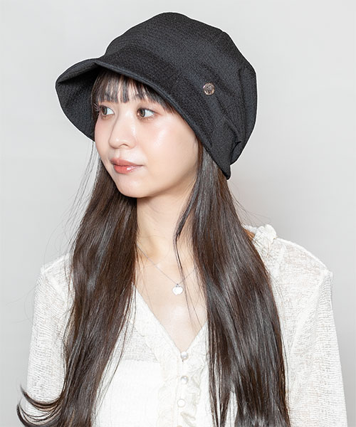 モデル頭囲：56 着用サイズ：ONESIZE