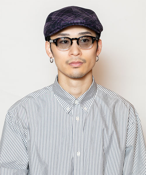 PURPLE モデル頭囲：58.5cm