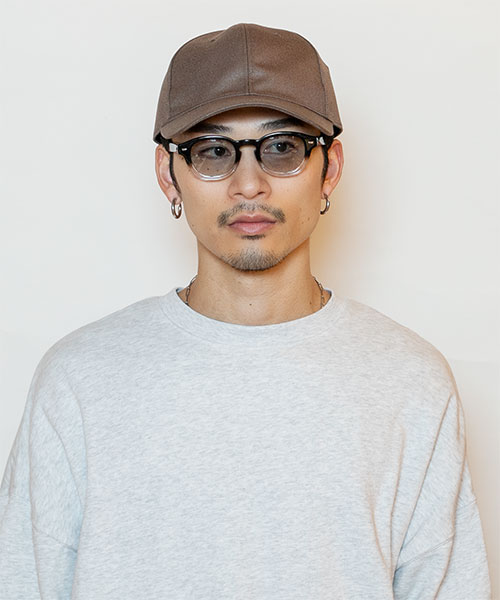 BROWN モデル頭囲：58.5cm