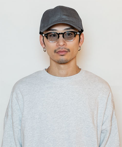 GRAY モデル頭囲：58.5cm