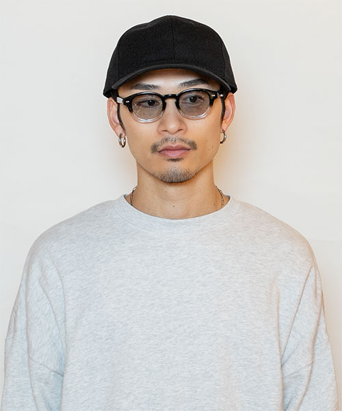 BLACK モデル頭囲：58.5cm