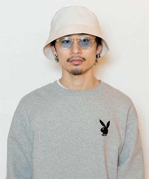 WHITE モデル頭囲：58.5cm 着用サイズ：L