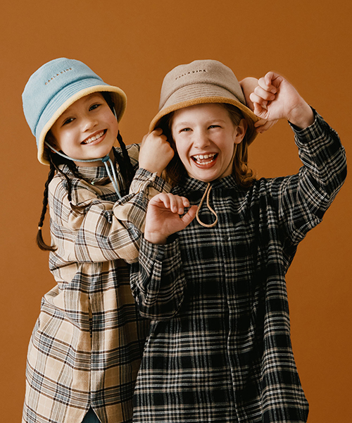 KIDS FLEECE BUCKET BLUE 52-54
