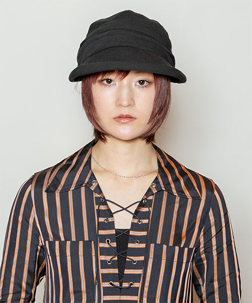 BLACK モデル頭囲：55cm