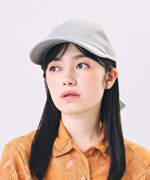 モデル頭囲：54cm 着用サイズ：ONESIZE