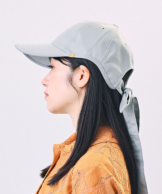 モデル頭囲：54cm 着用サイズ：ONESIZE