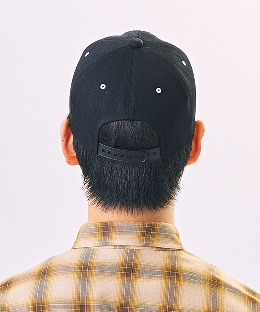 モデル頭囲：58cm 着用サイズ：ONESIZE