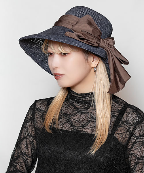 モデル頭囲：58cm 着用サイズ：ONESIZE